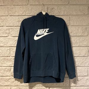 Nike blue green sweatshirt